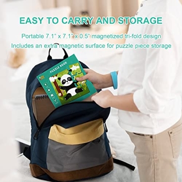 Magnetic Puzzles for Kids Ages 2-4 for Fun Learning