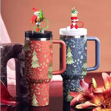 Silicone Straw Covers for Stanley Cup | 4Pcs Set