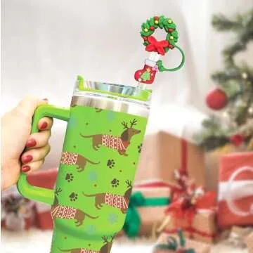 Silicone Straw Covers for Stanley Cup | 4Pcs Set