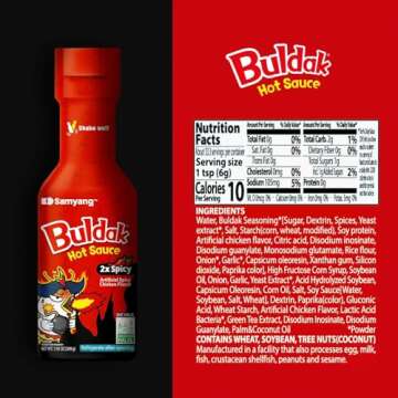 [Samyang] Hack Bulldark Spicy Chicken Roasted Sauce + Bulldark Spicy Chicken Roasted Sauce 2 sets / Fire Noodle Challenge (overseas direct shipment)