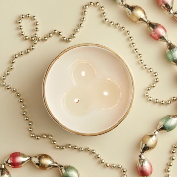 Luxury Frasier Fir 3-Wick Candle by Thymes Mountain Fresh