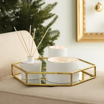 Luxury Frasier Fir 3-Wick Candle by Thymes Mountain Fresh