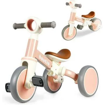 Tricycle for Toddlers 1-3 | Safe 4 in 1 Balance Bike