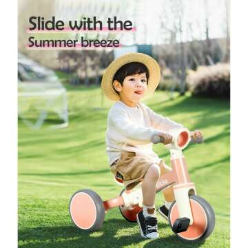 Tricycle for Toddlers 1-3 | Safe 4 in 1 Balance Bike
