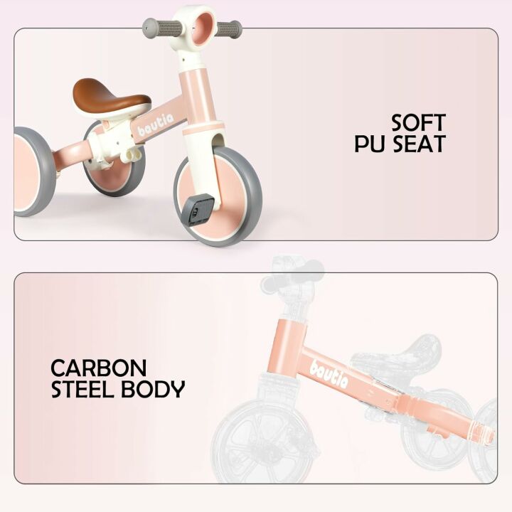Tricycle for Toddlers 1-3 | Safe 4 in 1 Balance Bike