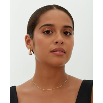 PAVOI Gold Plated Huggie Earrings Stylish and Versatile