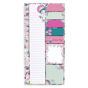Vibrant Vera Bradley Planner Sticky Notes - 9 Pack