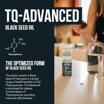 TQ-Advanced Black Seed Oil with 5% Thymoquinone - Health Booster