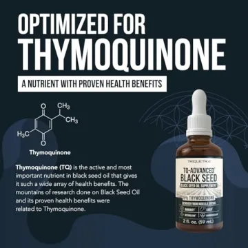 TQ-Advanced Black Seed Oil with 5% Thymoquinone - Health Booster