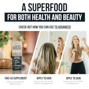 TQ-Advanced Black Seed Oil with 5% Thymoquinone - Health Booster