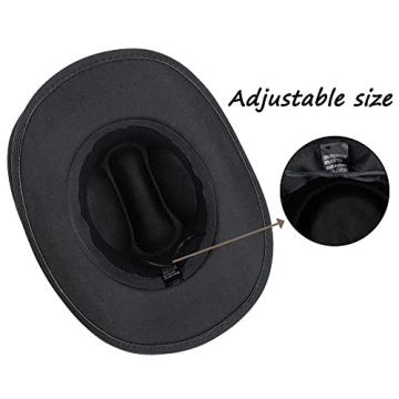 Stylish Roll Up Cowboy Hat for Men & Women
