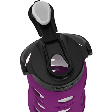 Lifefactory Durable 22-Ounce Glass Water Bottle