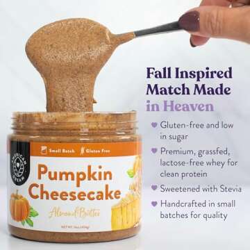 Pumpkin Cheesecake Almond Butter – Gluten Free Delight