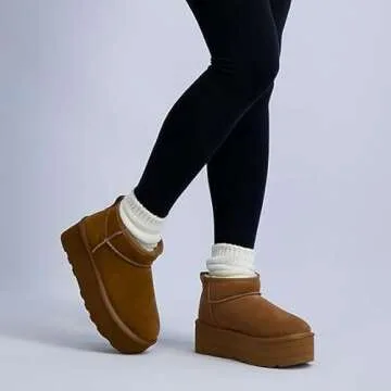 CUSHIONAIRE Women’s Cozy Platform Ankle Boots for Every Occasion