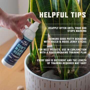 Rocco & Roxie Dog Potty Training No Mark Spray - Puppy Essentials