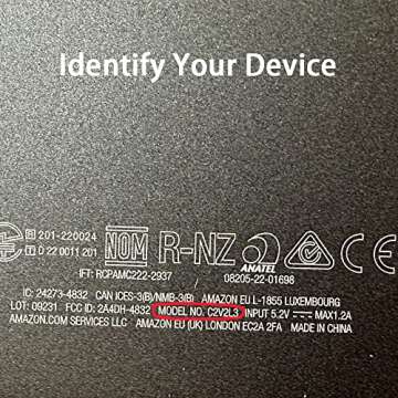 SFFINE Clear Case Compatible for 6" Kindle 11th Generation 2022 & Kindle 2024 12th Generation 6 inch...