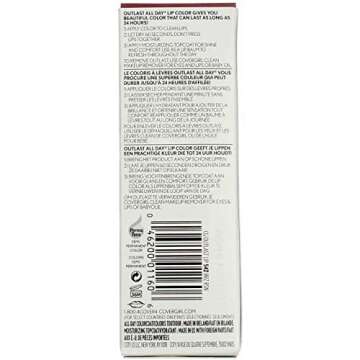 Covergirl Outlast All-Day Lip Color with Topcoat, Brazen Raisin , 2 Count (Pack of 1)