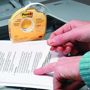 Post-it 652 Labeling & Cover-Up Tape – Perfect for Organization