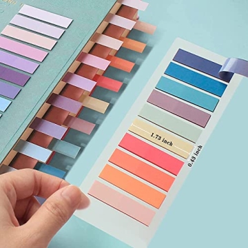 Morandi Colored Sticky Tabs - 800 Pcs for Easy Organization