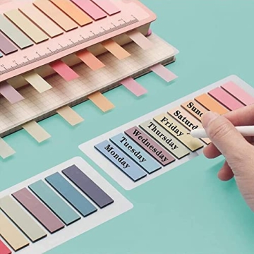 Morandi Colored Sticky Tabs - 800 Pcs for Easy Organization
