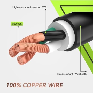 RVMATE 30 Amp Generator Extension Cord 100 Feet