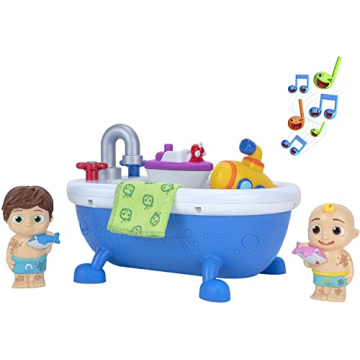 CoComelon Musical Bathtime Playset - Sings, Color Changes, Fun for Kids!