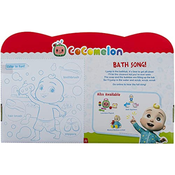 CoComelon Musical Bathtime Playset for Toddlers