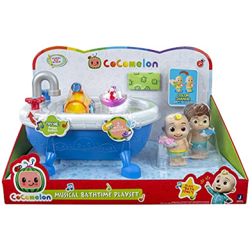 CoComelon Musical Bathtime Playset for Toddlers