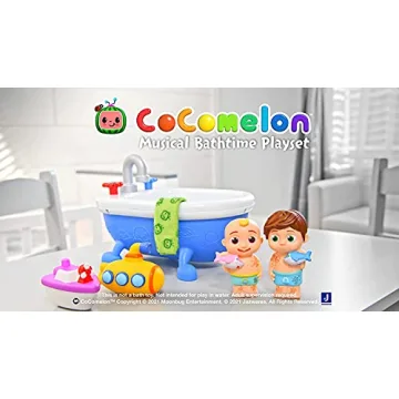 CoComelon Musical Bathtime Playset for Toddlers