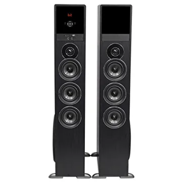 Rockville TM150B Tower Speakers with 10" Sub and Bluetooth