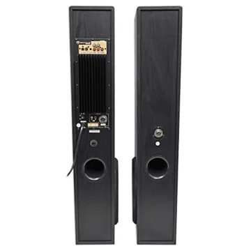 Rockville TM150B Tower Speakers with 10" Sub and Bluetooth