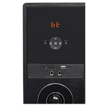 Rockville TM150B Tower Speakers with 10" Sub and Bluetooth