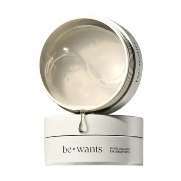 Bewants Under Eye Patches with 71.9% Bamboo Water | 60 Patches | Vegan Hydrating Collagen Mask for P...