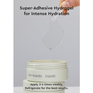 Bewants Under Eye Patches | 60 Patches with Bamboo Water