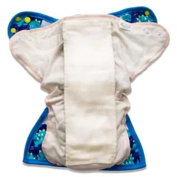 OsoCozy Gauze Cloth Diaper Doublers - 100% Unbleached Gauze Weaved Cotton, 4x12 inches, 6 Layers Thick. Add Extra Absorbency to Your Cloth Diapers - 12 Pack