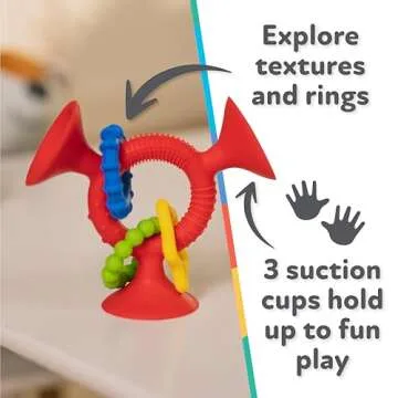 Nuby Silly Suction Toy for Engaging Toddler Fun