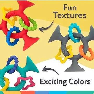 Nuby Silly Suction Toy for Engaging Toddler Fun