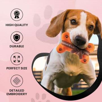 Dog Diggin Designs Runway Pup Collection | Unique Squeaky Plush Dog Toys – Prêt-à-Porter Dog Bones, Balls & More