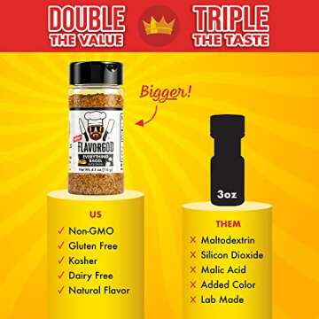 Flavor God's Everything Bagel Seasoning - All Natural Spice Blend