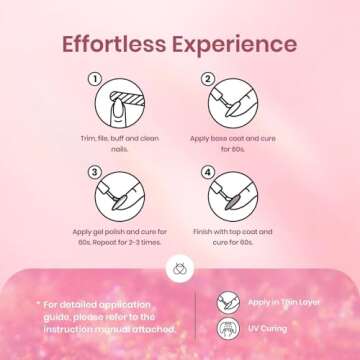 Beetles Jelly Gel Nail Polish, 6pcs Glitter Nude Sheer Light Baby Pink Natural Gel Polish Shimmer Valentine Nail Color Soak off UV LED Lamp Nail Art Salon at Home Valentine's Day Gifts for Women