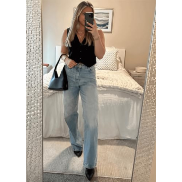 Coutgo Womens Kitten Heel Ankle Boots Pointed Toe Side Zipper Fall Winter Booties Shoes, Black, Size 8