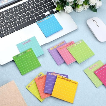 Inspirational Sticky Notes for Office & Nurses 24 Pcs