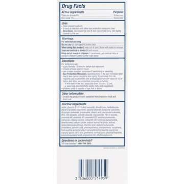 CeraVe Mineral Sunscreen SPF 50 - Travel Size 2.5 oz