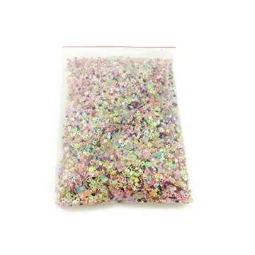 TKOnline 3.6oz/100g Multicolor Manicure Glitter Confetti,Mixed Shapes Size 2-4mm for Party Decoration,DIY Crafts Premium Nail Art Confetti Glitter Arts Arts Party Manicure Glitter Manicure Glitter