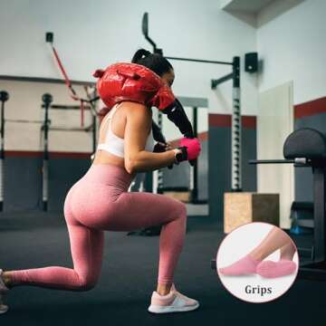 HayFeel Non Slip Pilates Socks with Grips for Women, Yoga Socks For Pure Barre,Hospital, Athletic So...