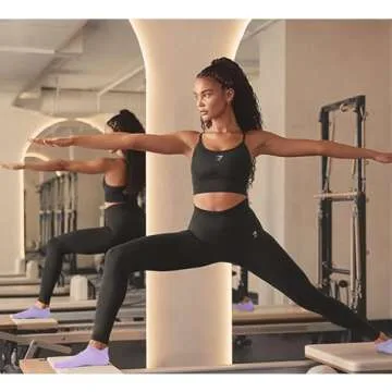 HayFeel Non Slip Pilates Socks with Grips for Women, Yoga Socks For Pure Barre,Hospital, Athletic Socks