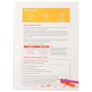 365 by Whole Foods Market, Classic Yellow Cake Mix, 16 Ounce