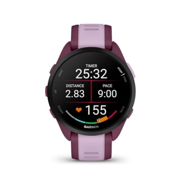 Garmin Forerunner 165 Music - Compact Running Smartwatch with AMOLED Display and GPS Insights