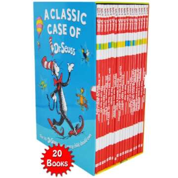 Classic Case of Dr. Seuss - 20 Books Set (Includes Lorax New)