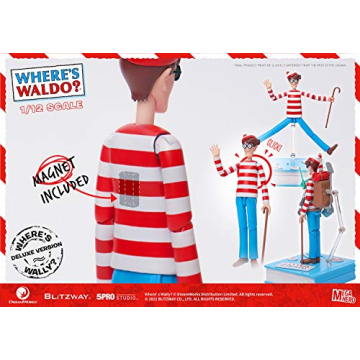Blitzway Where's Waldo? 1/12 Scale Action Figure Deluxe